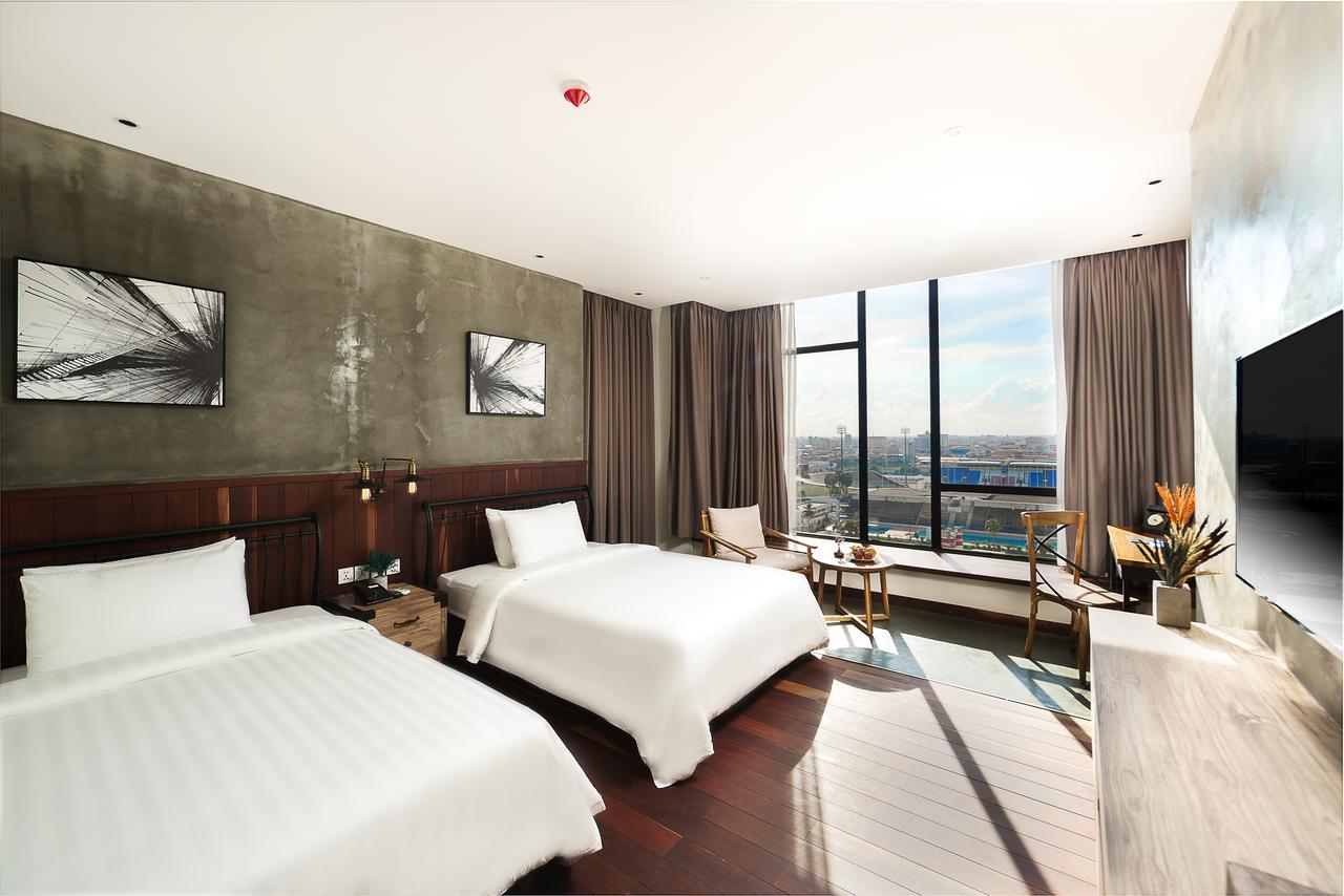 Sim Boutique Hotel Phnom Penh Zimmer foto